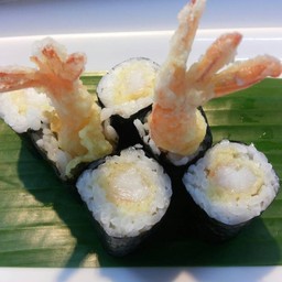 No.84 ข้าวห่อไส้กุ้งเทมปุระ