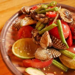 ตำหอยแครง