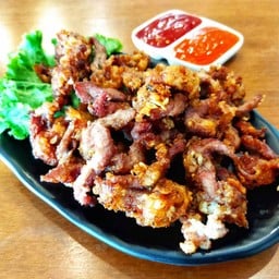 หมูทอดกระเทียม ไซส์ M