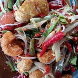 ตำซั่วแคบหมู