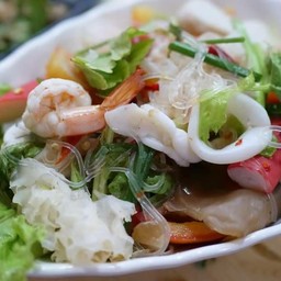 ยำวุ้นส้นทะเล