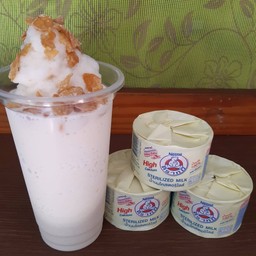 นมหมีปั่น