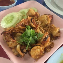 หมึกไข่ทอดเทียม