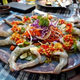 กุ้งแช่น้ำปลา