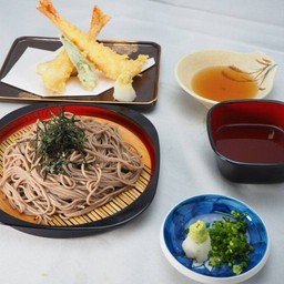 อุด้ง -โซบะ เย็น พร้อมกุ้งเทมปุระ