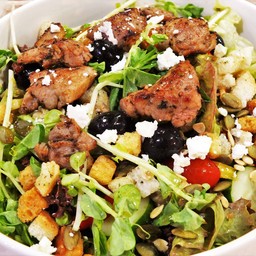 Greek-Style Pork Salad