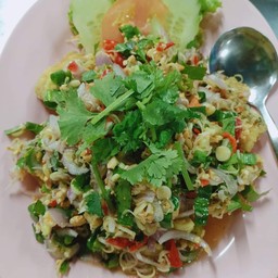 ปลาทอดยำตะไคร้ (ชิ้น)