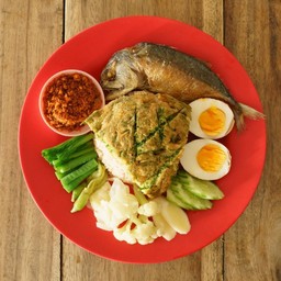 เจ้โสด ข้าวคลุกน้ำพริก