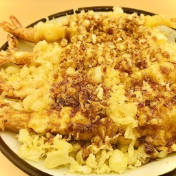 No.131 ข้าวหน้ากุ้งเทมปุระ+ซุป