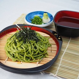 โซบะชาเขียวเย็น