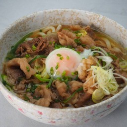 อุด้งร้อนหน้าเนื้อ