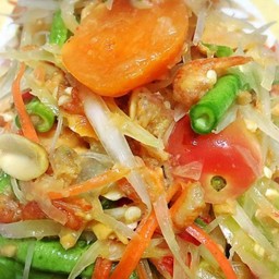 ตำไทไข่เค็ม