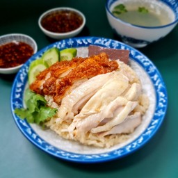 ข้าวมันไก่ไทย2สี (ธรรมดา)