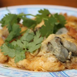 ไข่เจียวหอยนางรม