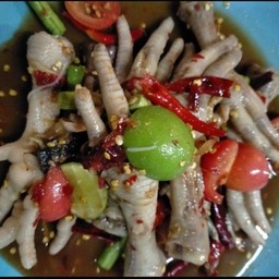เกาเหลาตีนไก่ปลาร้า