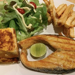 แซลม่อนสเต็ก