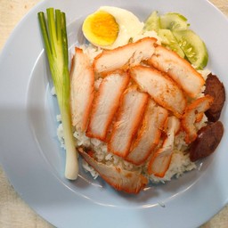 ข้าวหมูแดง