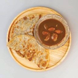 โรตีแกงกะหรี่สไตล์ญี่ปุ่น