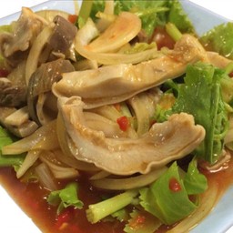 ยำกระเพาะหมู
