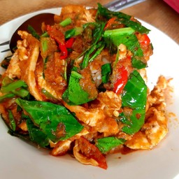 ข้าวพริกเเห้งนมสด