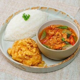 New! ข้าวแกงป่าไก่ - ไข่ฟู