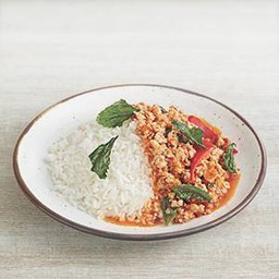 ข้าวหน้ากะเพราไก่