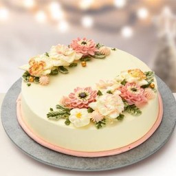 เค้กสวนดอกไม้แสนหวาน บัทเทอร์วานิลลา 2 ปอนด์