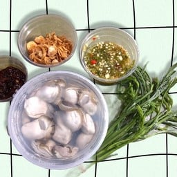 หอยนางรมสด ชุด1 กระปุก