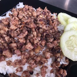 ข้าวหนำเลี๊ยบหมูสับ