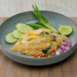 New! ข้าวผัดคะน้าปลาเค็ม