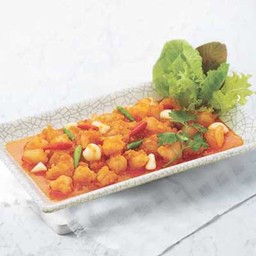 กุ้งผัดพริกขี้หนู