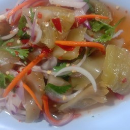 ยำผักกาดป๋อง