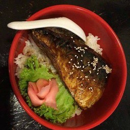 ข้าวซาบะย่างซีอิ้ว