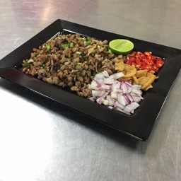 ผัดหน่ำเลี้ยบหมูสับ