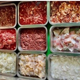 หมูกะทะพาดี ชั่งกิโล 159บาท