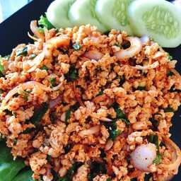 ลาบหมู pork LARB