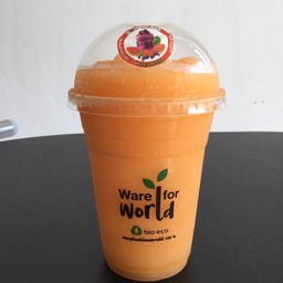 แคนตาลูปปั่นไร้น้ำแข็ง เนื้อแคนตาลูปล้วน