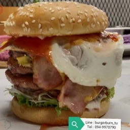 Burger ชาไทย ชาชีส คลองสอง พรทวีวัฒน์ 3 ตรงข้ามนิติบุคคล