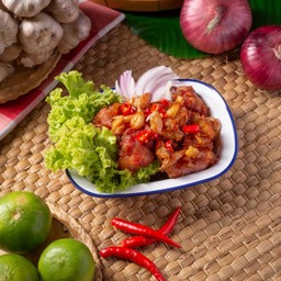 แหนมทอดกระดูกอ่อน