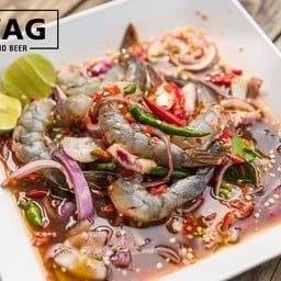 ยำยั่วกุ้งสด