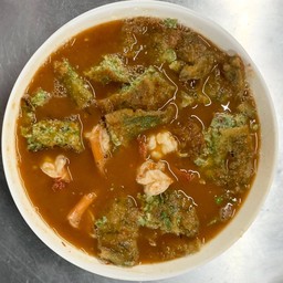 แกงส้มไข่ชะอมกุ้ง