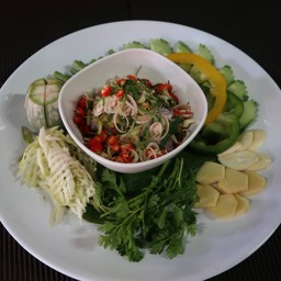 ยำหอยดอง