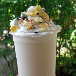 นมสดปั่น