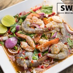 ยำยั่วกุ้งทูโทน