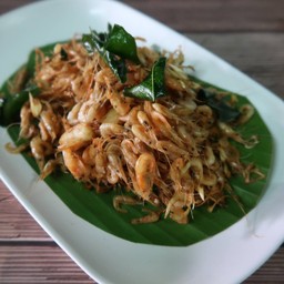 กุ้งคั่วเกลือ