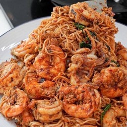 มาม่าผัดพริกเผา