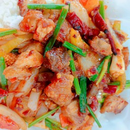 น้ำพริกเผาหมูกรอบ