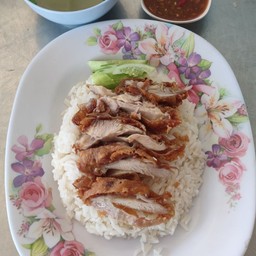ข้าวมันไก่ทอด