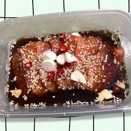 แซลมอนดองซีอิ๊ว