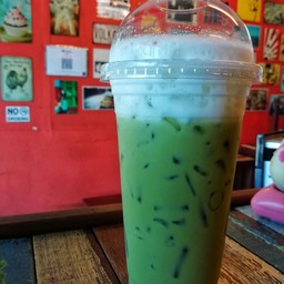 ชาเขียวนมสดเย็น